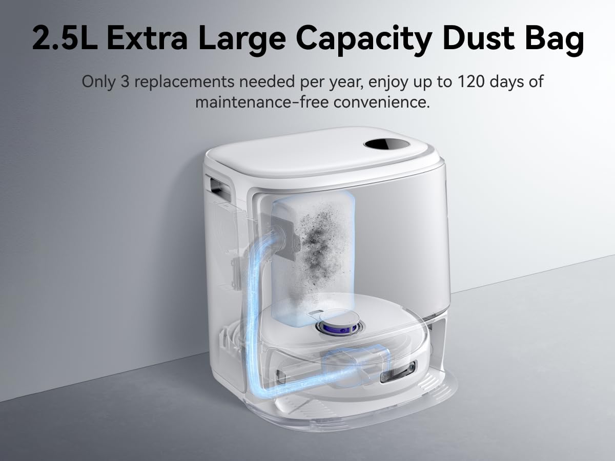 Narwal Freo Z Ultra compatible dust bag for seamless model integration.