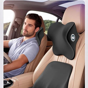 Nastravail easy-install buckle headrest prevents slipping during driving.