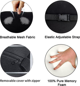 Nastravail removable machine-washable cover keeps the pillow clean and fresh.