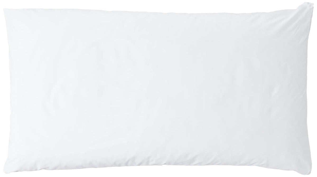 Tightly woven breathable cotton fabric of National Allergy Premium pillow protector.