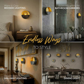 NativeSkins Eclipse compact design shown on a wall for versatile placement.
