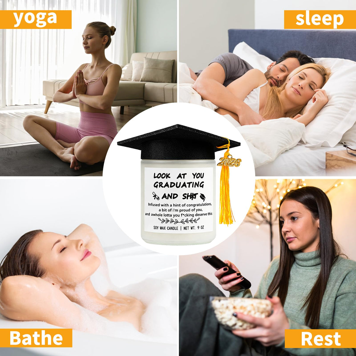 Natonhi keepsake candle commemorates milestones and memories.