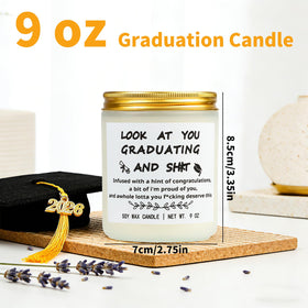 Natonhi lavender-scented candle offers relaxing mood for evenings.