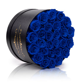 NATROSES black luxury box closeup, premium gift presentation
