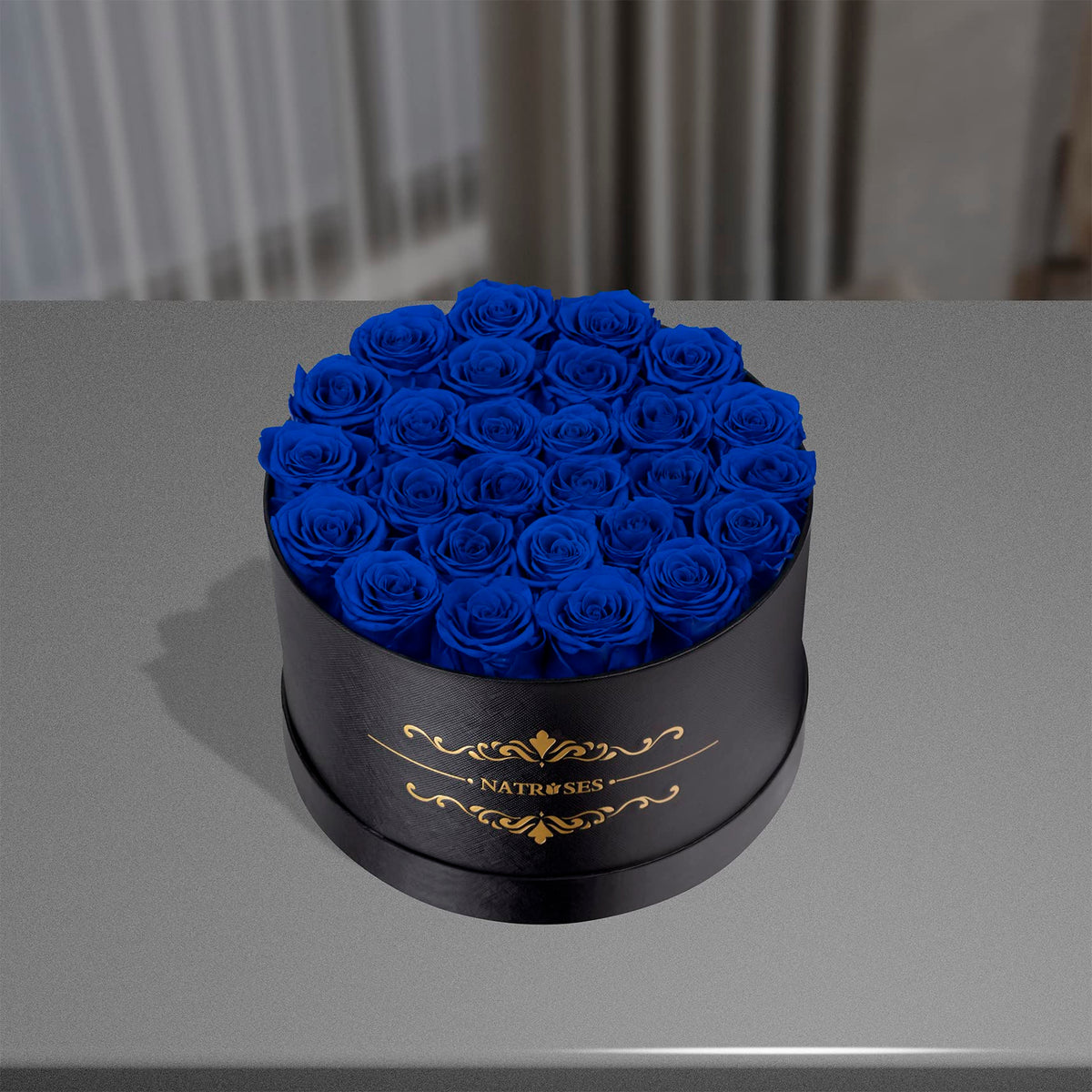NATROSES preserved rose closeup highlighting petals, long-lasting keepsake