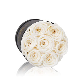 NATROSES preserved rose close-up shows vibrant petals and lasting beauty.