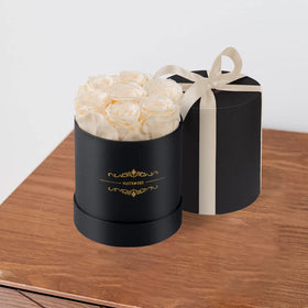 Natroses romantic gift packaging highlights a thoughtful, lasting gift