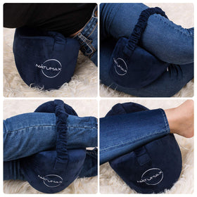 NATUMAX knee pillow cover is washable for easy care.