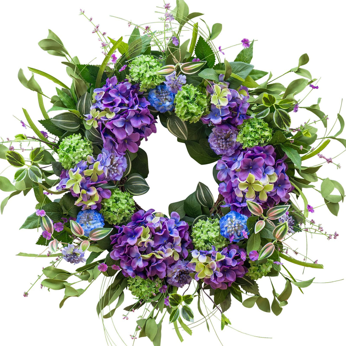 NaturaWre gift-ready wreath ideal for housewarmings and spring celebrations.
