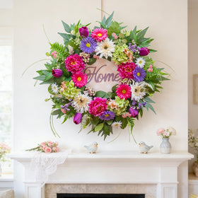 NaturaWre durable, maintenance-free blooms stay vivid without watering.