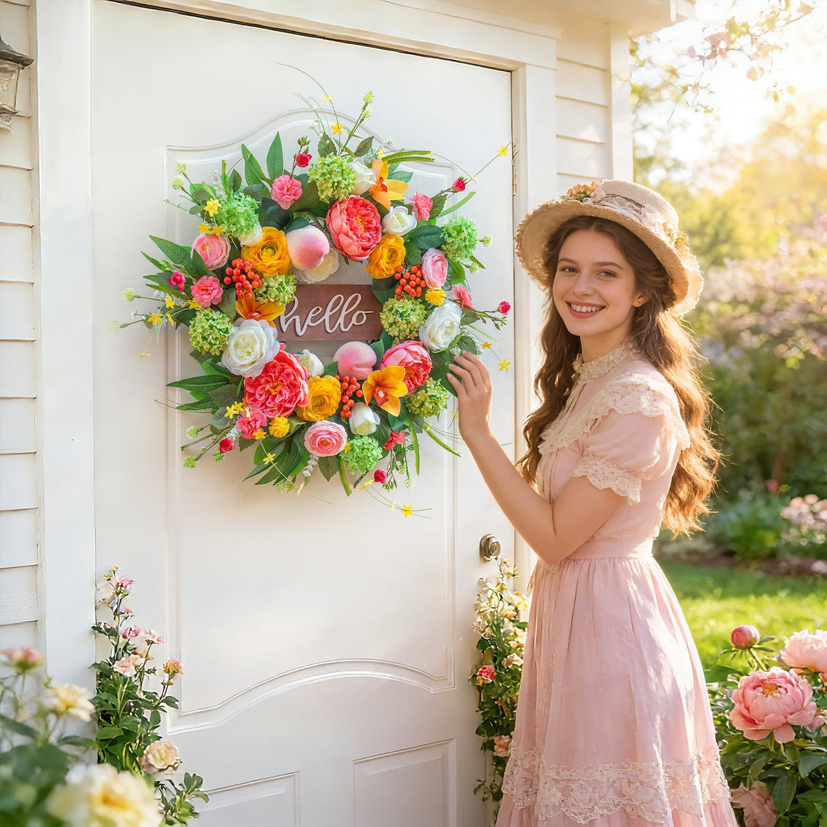 NaturaWre wreath makes a thoughtful housewarming or seasonal gift