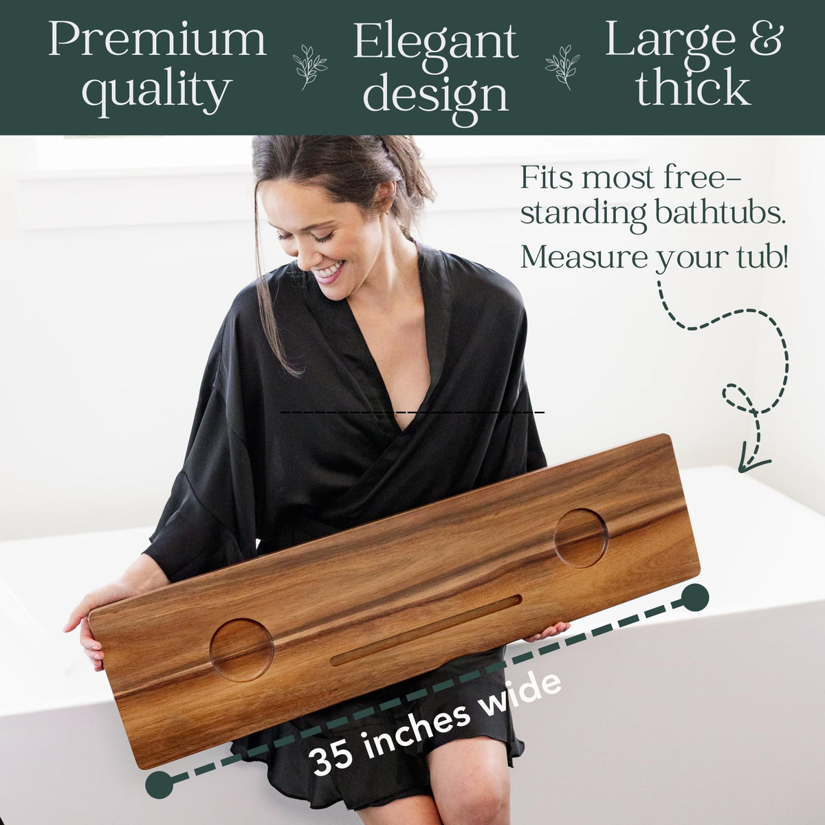 Nature Shed anti-tip adjustable legs keep the tray stable and prevent wobble.