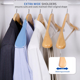 Nature Smile 12-pack closet solution neatly organized for a tidy wardrobe.