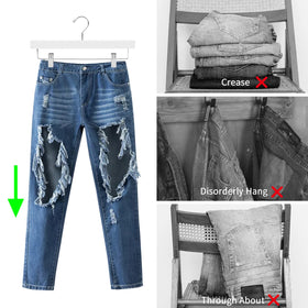 Nature Smile two adjustable clips hold pants firmly without leaving marks