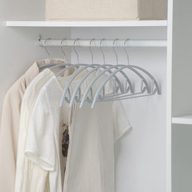 Nature Smile fits-standard closet rods for broad closet compatibility