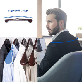 Nature Smile non-slip bar keeps trousers in place, preventing creases