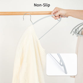 Nature Smile silvery-grey 20-pack adds a sleek, durable closet upgrade