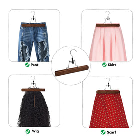 Nature Smile slim-profile hanger helps keep a tidy closet.