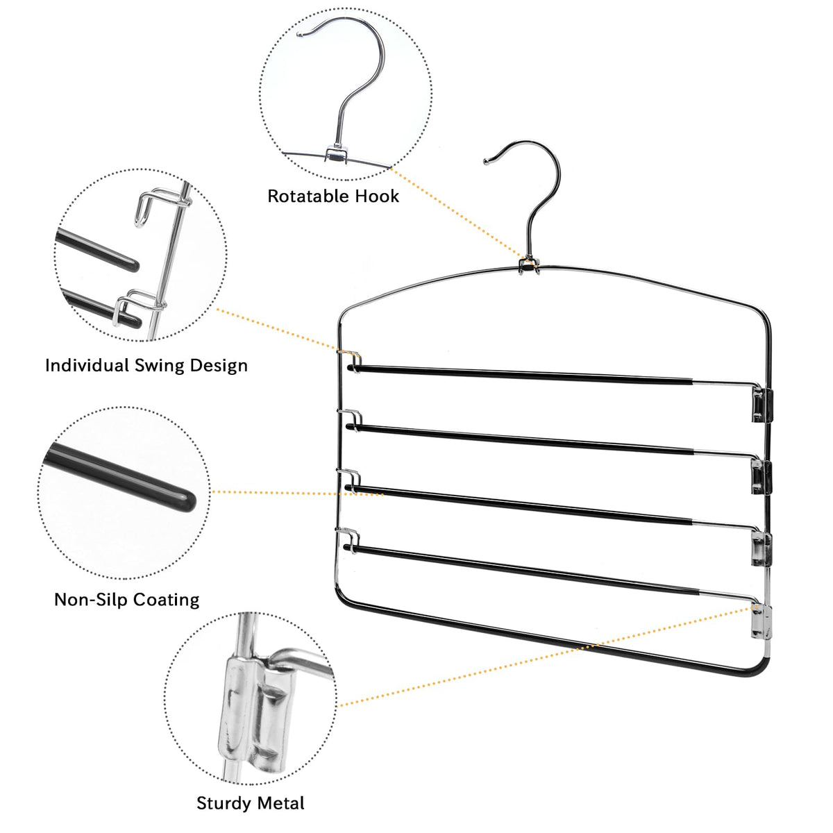Nature Smile sturdy metal construction for daily, reliable use.