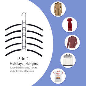Nature Smile two-sided rack hanging system provides flexible organization.