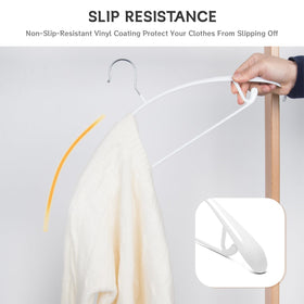 Nature Smile PVC hangers for efficient wardrobe organization
