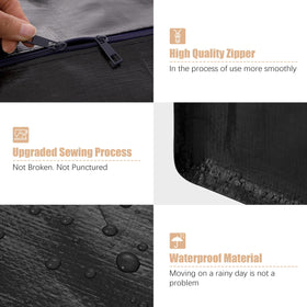 NatureLux durable woven polypropylene construction for long-lasting use.