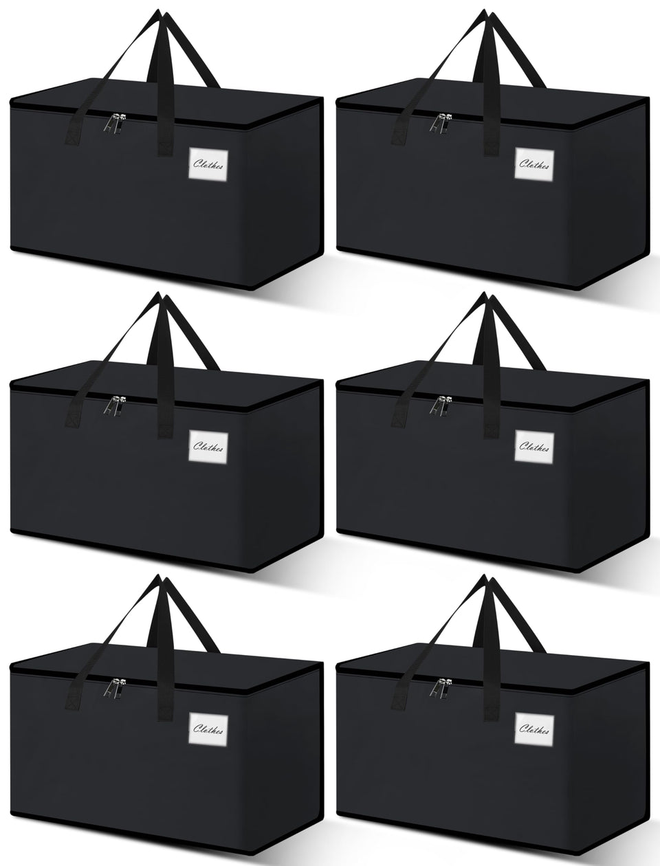 NatureLux heavy-duty moving bags with 93L capacity for clothing and bedding storage.
