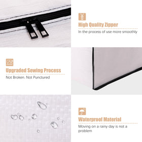 NATURELUX water-resistant material keeps belongings protected during travel
