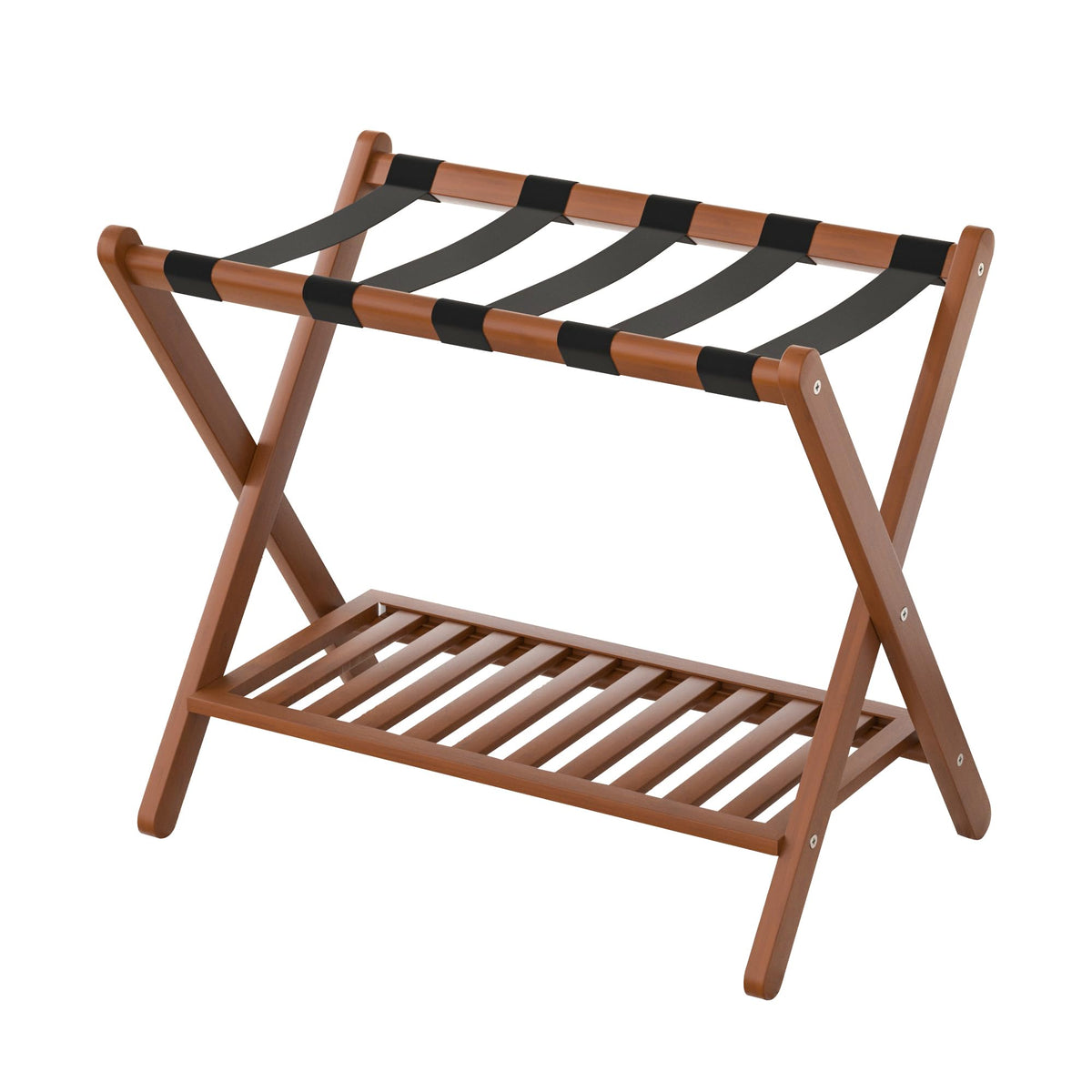 Natuvite luggage rack foldable design to save space in guest rooms