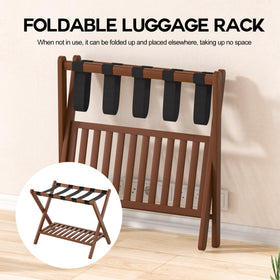 Natuvite luggage rack X-shaped frame for stable support