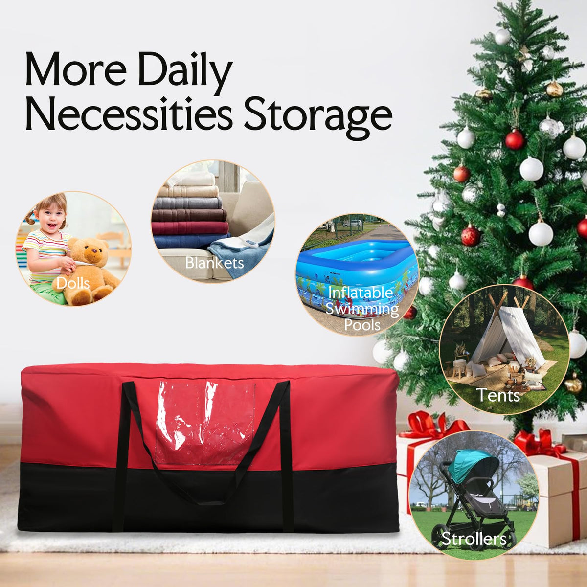 NAVTUE bag uses dampproof 600D Oxford fabric to protect contents.