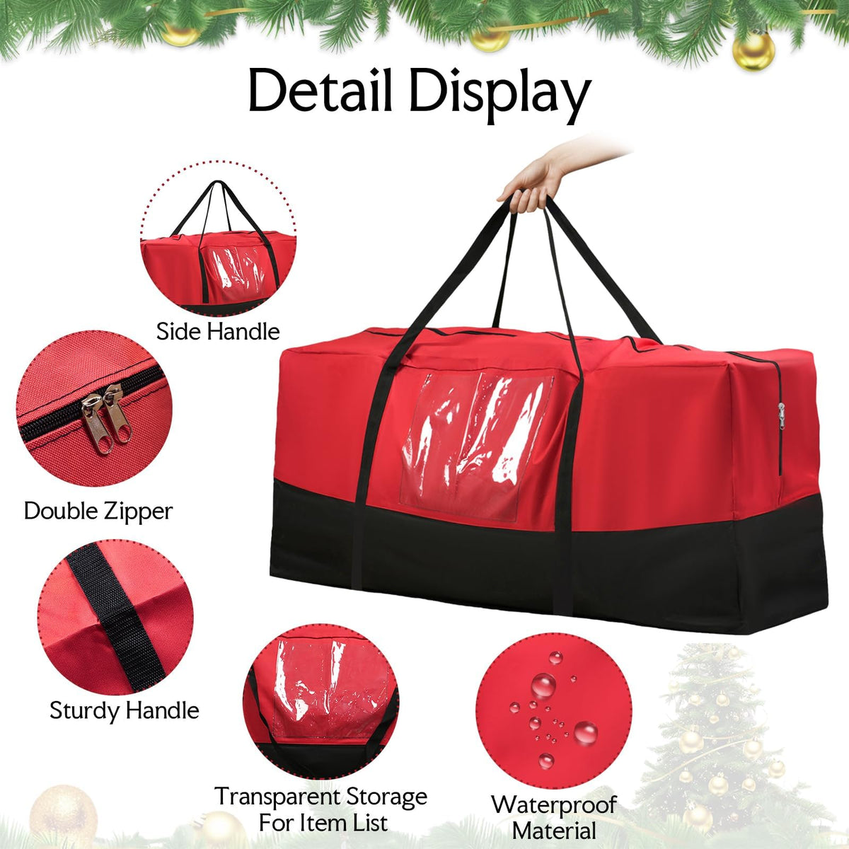 NAVTUE storage bag organizes cushions, quilts, and decor neatly.