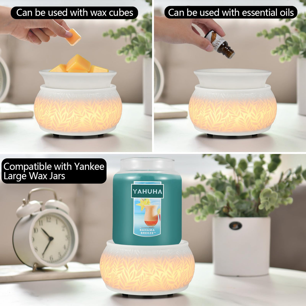 Nawaza 7-color LED night light enhances mood and ambiance