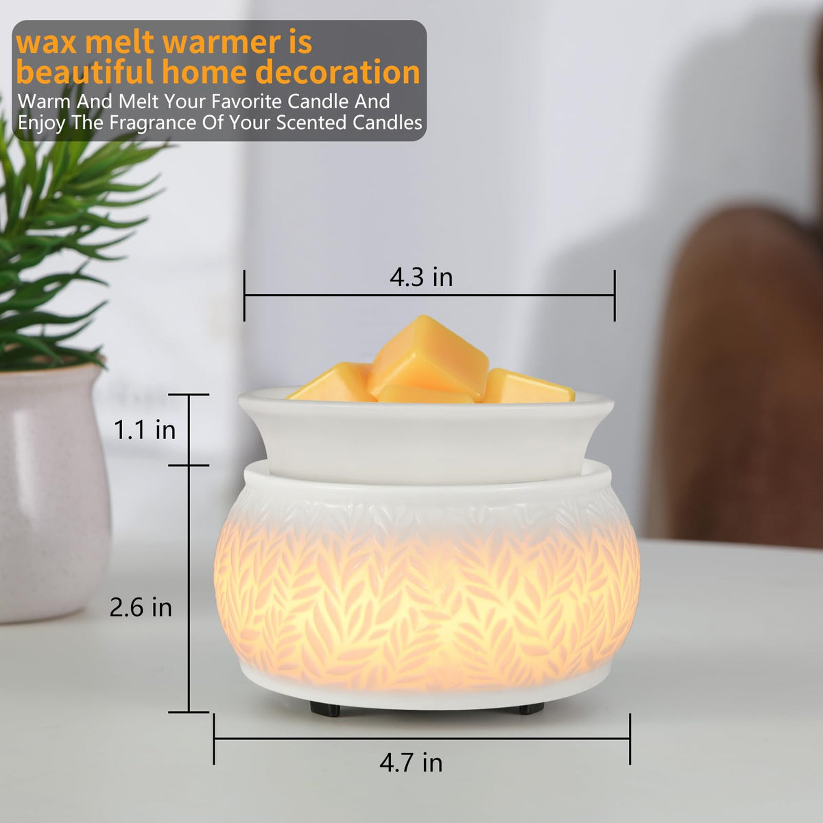 Nawaza removable dish enables easy cleaning after melts