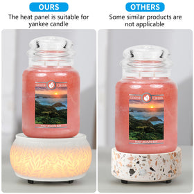 Nawaza safe electric wax warmer provides flame-free fragrance