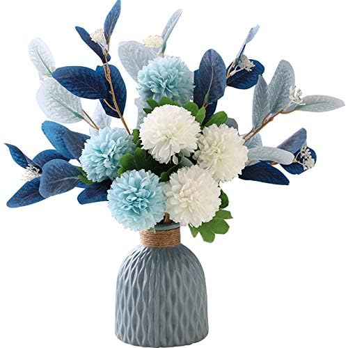 NAWEIDA ceramic vase for hydrangea, ideal centerpiece or gift display.
