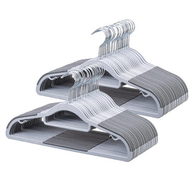 NCXTKJ heavy-duty hangers provide sturdy support for heavy coats and sweaters.