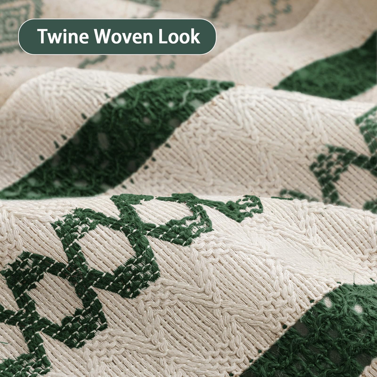NDDYCU striped print detail showing farmhouse chic pattern