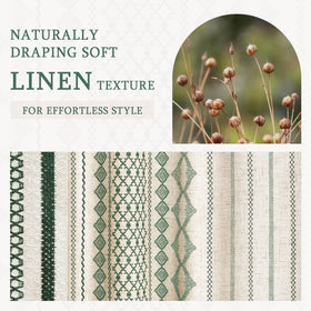 NDDYCU twine inspired woven center close up for visual interest