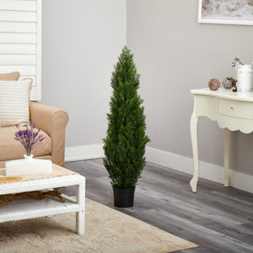 Nearly Natural cedar tree full lush shape for a dramatic focal point