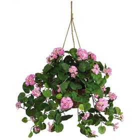 Nearly Natural artificial leaves stay vibrant with minimal care.