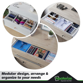 NEATERIZE bedroom drawer storage streamlines daily outfit prep