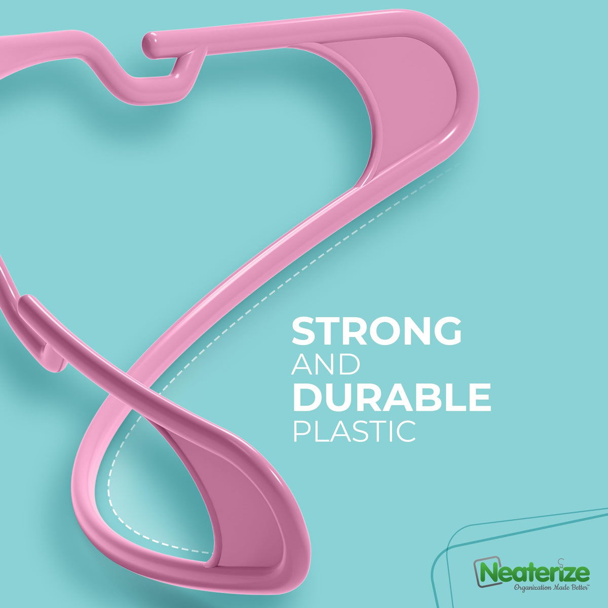 NEATERIZE color variety pack to coordinate closet decor and organization.