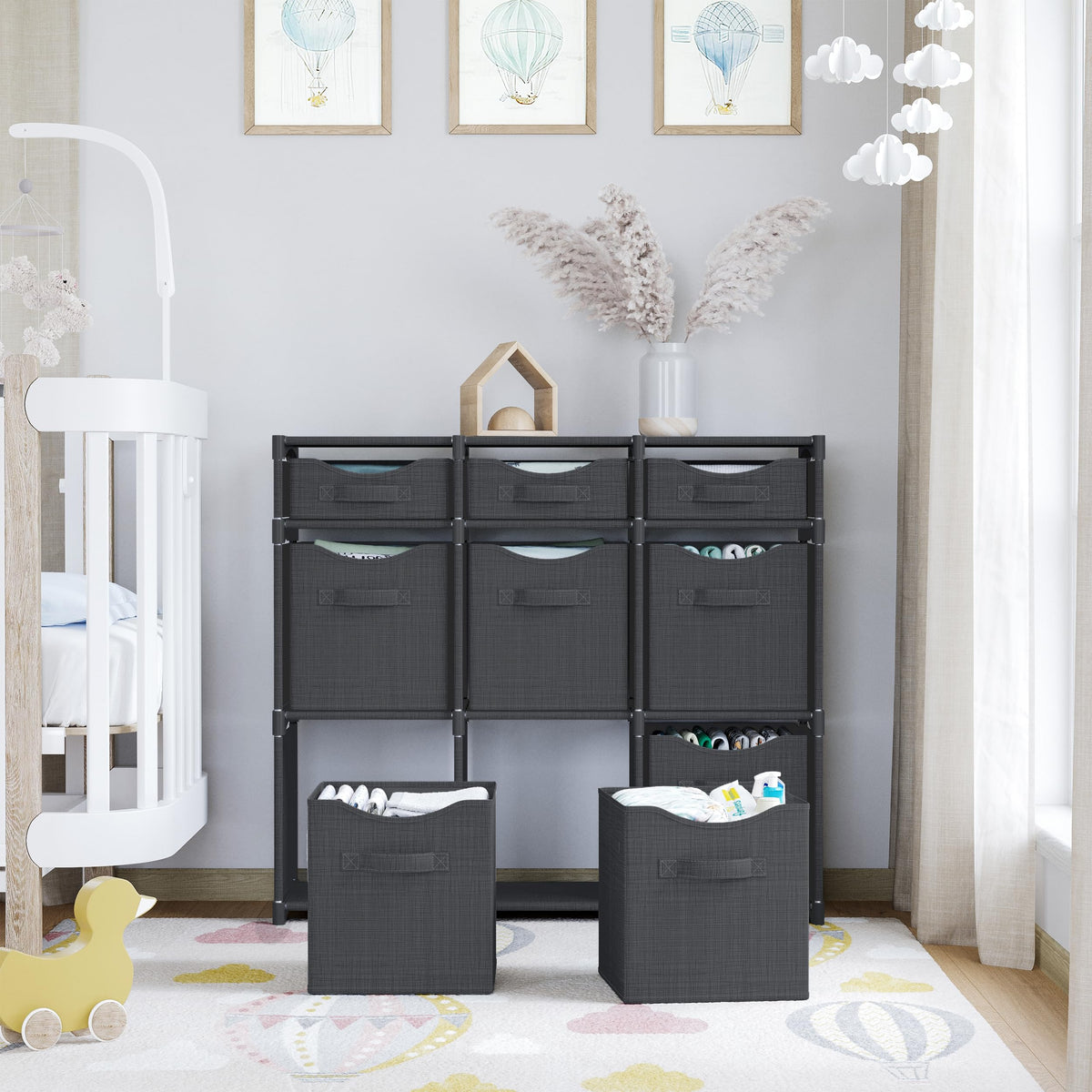 NEATERIZE compact modular system for efficient wardrobe organization