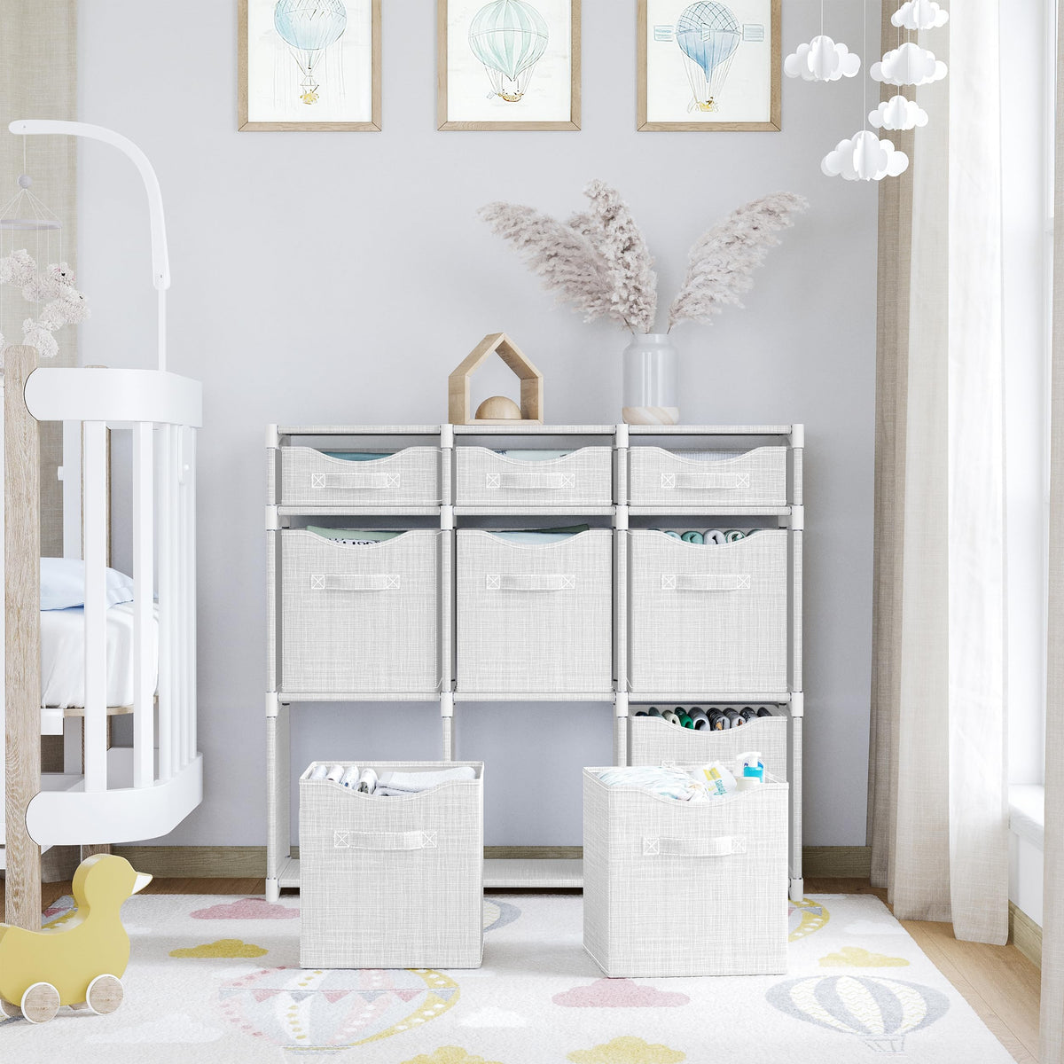 NEATERIZE cube storage system embodies the brand promise for reliable home organization.