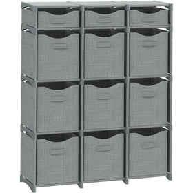 NEATERIZE cube storage organizer assembly demonstrates tool-free setup for quick closet decluttering