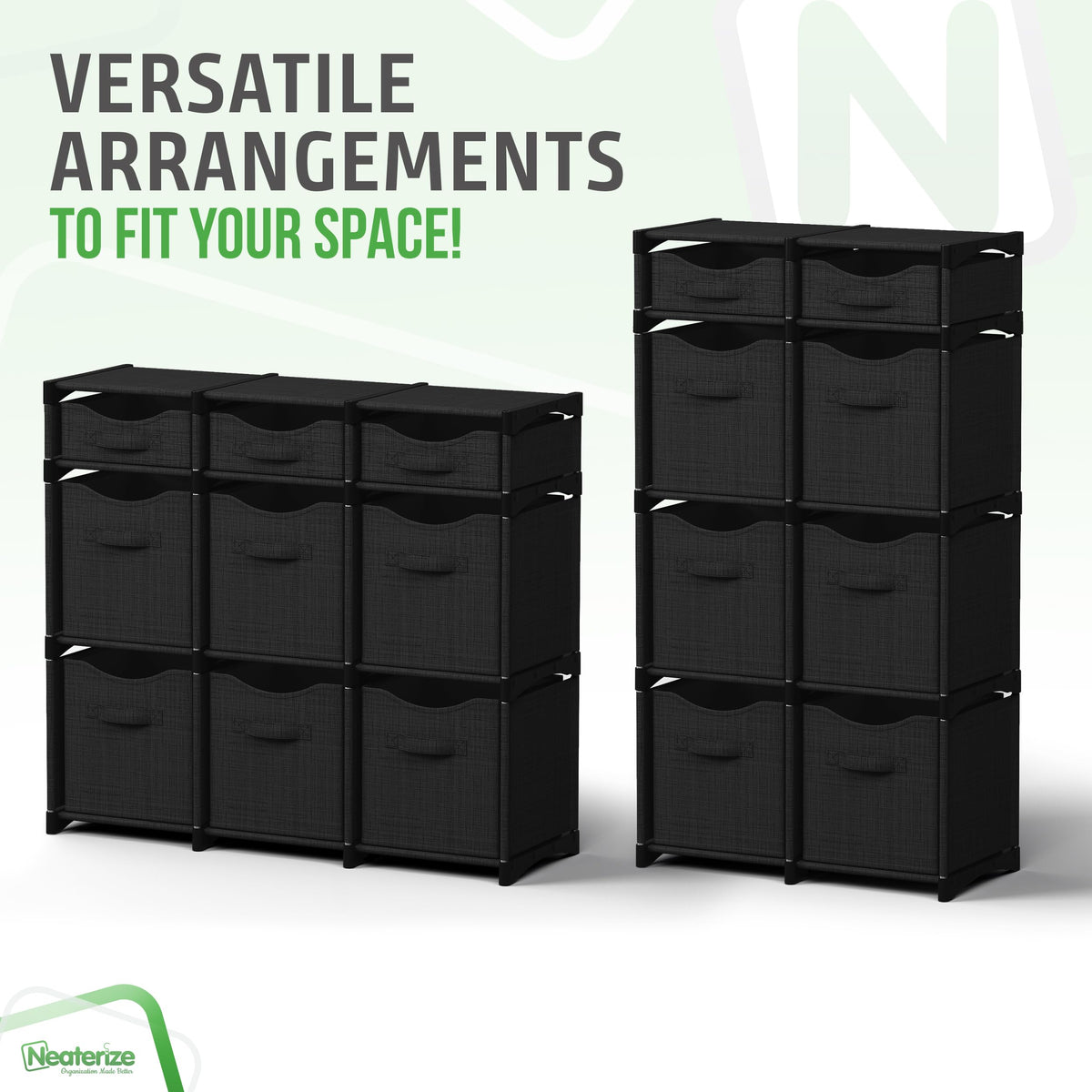 NEATERIZE sturdy iron rods ensure durable daily use and long-lasting stability.