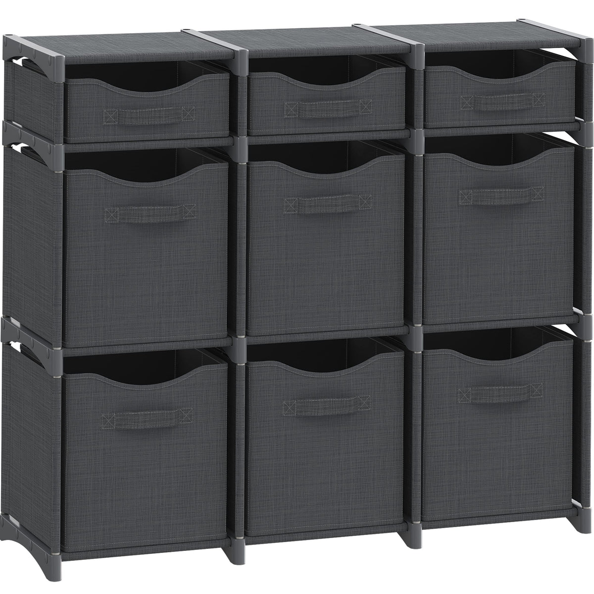 NEATERIZE cube storage unit with tool-free assembly for quick closet setup
