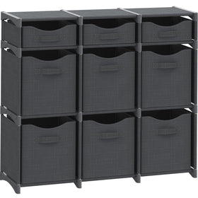 NEATERIZE cube storage unit with tool-free assembly for quick closet setup