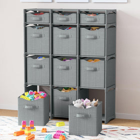 NEATERIZE large storage cubes offer durable bins for everyday wardrobe and toy storage